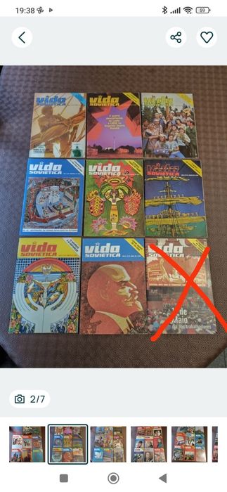 Vida Soviética - revistas