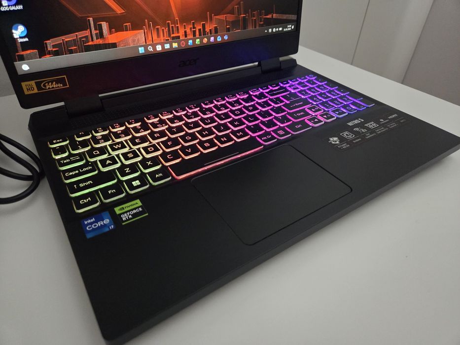 Acer Nitro 5 | i7-12650H | RTX 4050 (140W) | 1TB SSD | Stan IDEALNY |