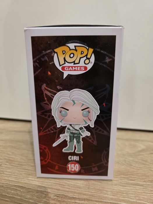 Figurka Funko Pop, Ciri, Glow, Witcher, Wiedźmin