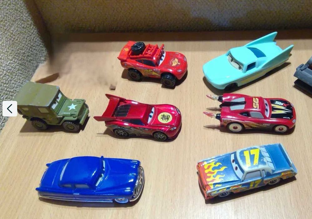 Mattel Тачки Маквин мини и стандарт