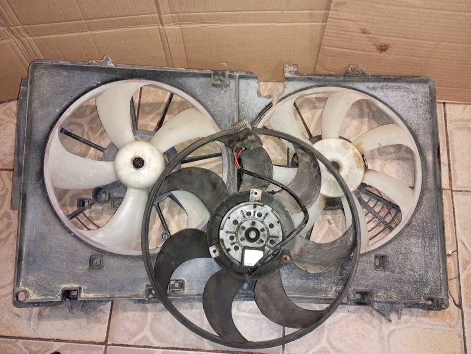 Вентилятор основного радиатора 220 печка мерседес 123