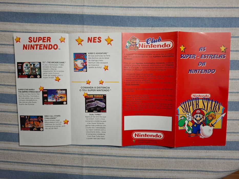 Folheto Original Club Nintendo