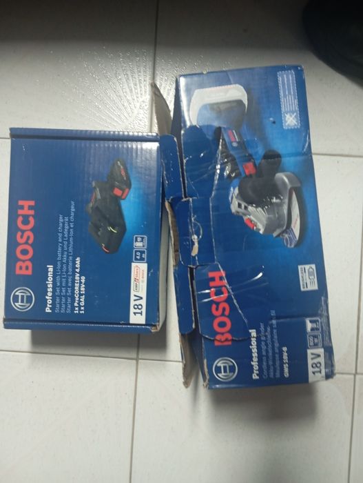 Rebarbadeira bateria Bosch nova