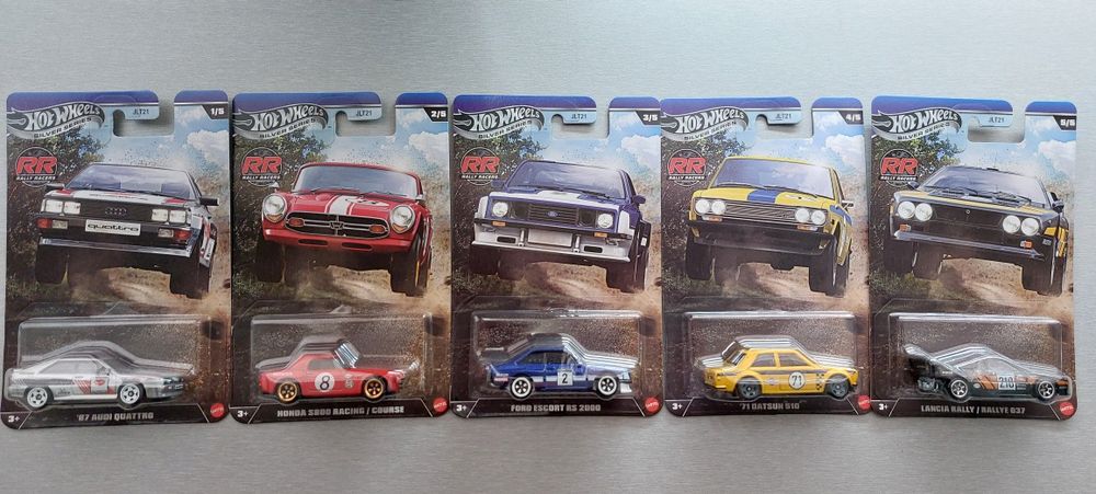 Hot Wheels Silver Series Rally Racers
