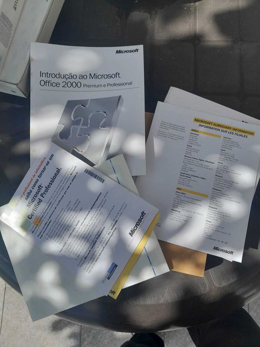 Microsoft Office 2000 Professional - Edição Especial Big Box Completo