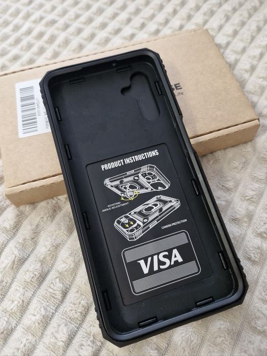Etui plecki pancerne militarne ze szkłem na ekran Samsung A13 5G