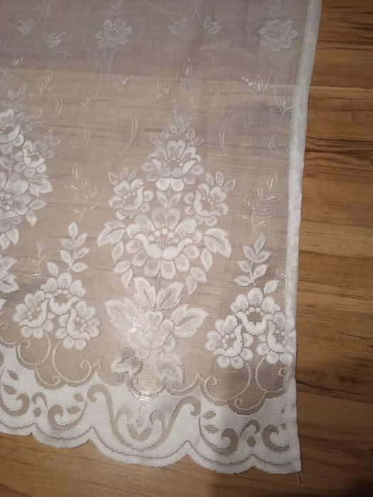 Firanka biała używana