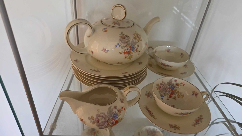Porcelana Sorau Biała Róża