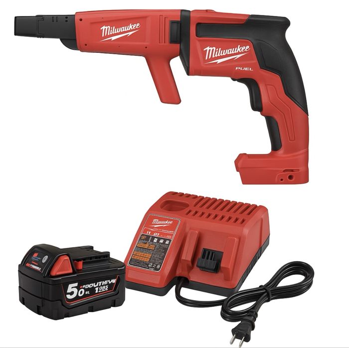 Milwaukee M18 FSG + CA55 – wkrętarka do karton gipsu, zadbana Polecam
