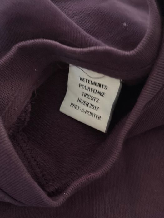 VETEMENTS Automne-hiver 2017 Худі