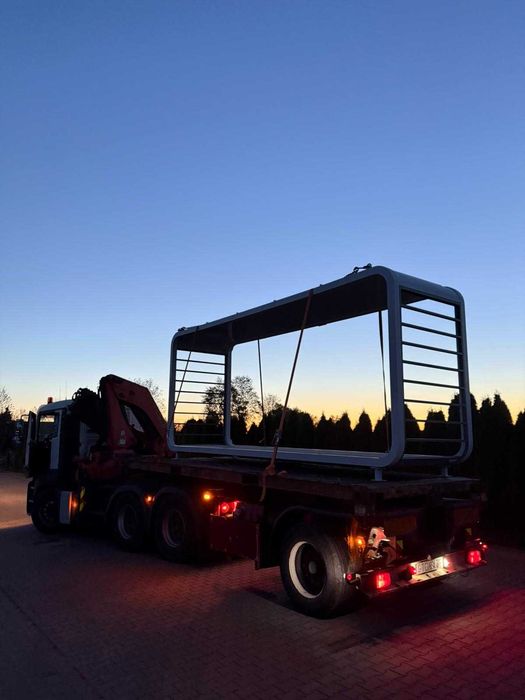 Transport i Usługi HDS, udźwig 5 TON, zasięg 14 M, Eko Park Łomża