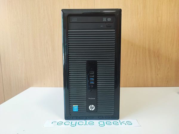 HP ProDesk 400 G1 MT Intel Core i5-4590 8GB RAM DDR3 500GB HDD Estado: Razoável - C