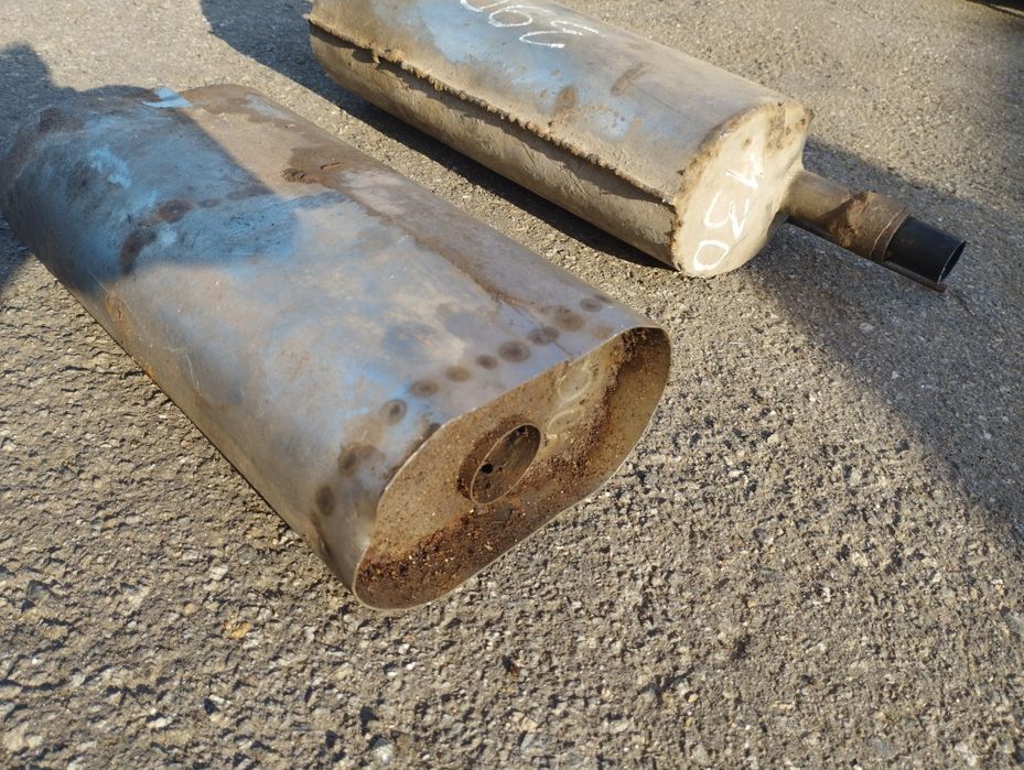 Заготовки  на глушитель, виготовлені з нержавійки