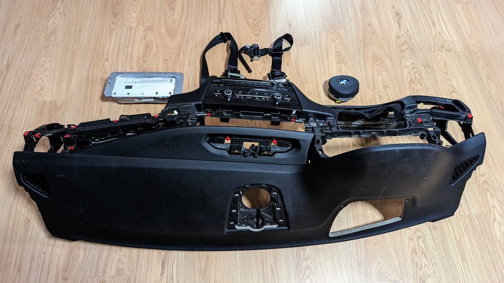 Conjunto Kit Airbags BMW X5 F15 Tablier Original Completo Figueiredo