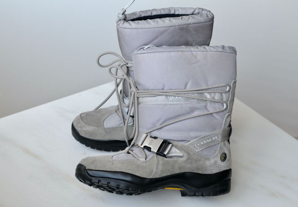 Coach, sniegowce ekskluzywne  buty zimowe unisex  US 10 ( eu 42.5)