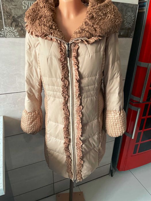 Super ciepła i elegancka  kurteczka Rufuete roz.XL