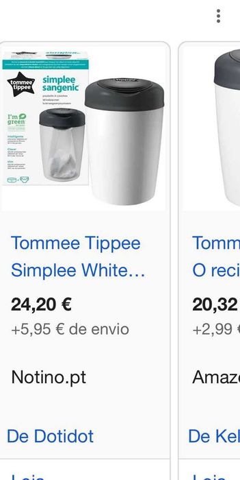 Contentor para fraldas Tommee tippee