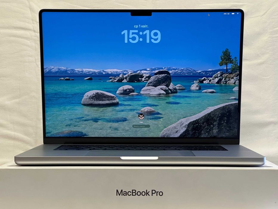 MacBook Pro 16.2”. 2021 M1 Pro, 16RAM/500Gb SSD, 95% батарея