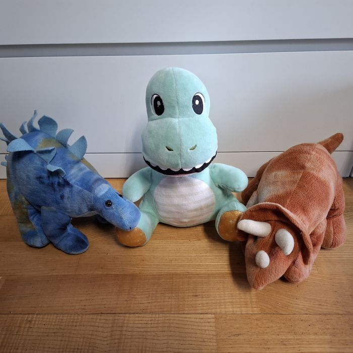 Maskotka dinozaur maskotki dinozaury triceratops stegozaur