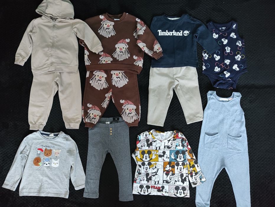 Лот одягу Zara, H&M ,Timberland ,Levis для хлопчика 12-18 місяців