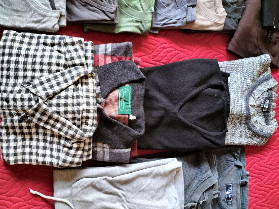 Lote de roupa para homem