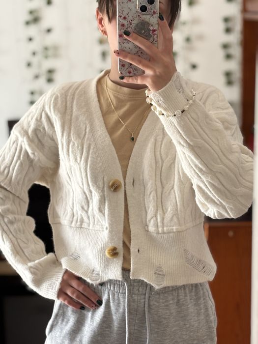 Cardigan de malha