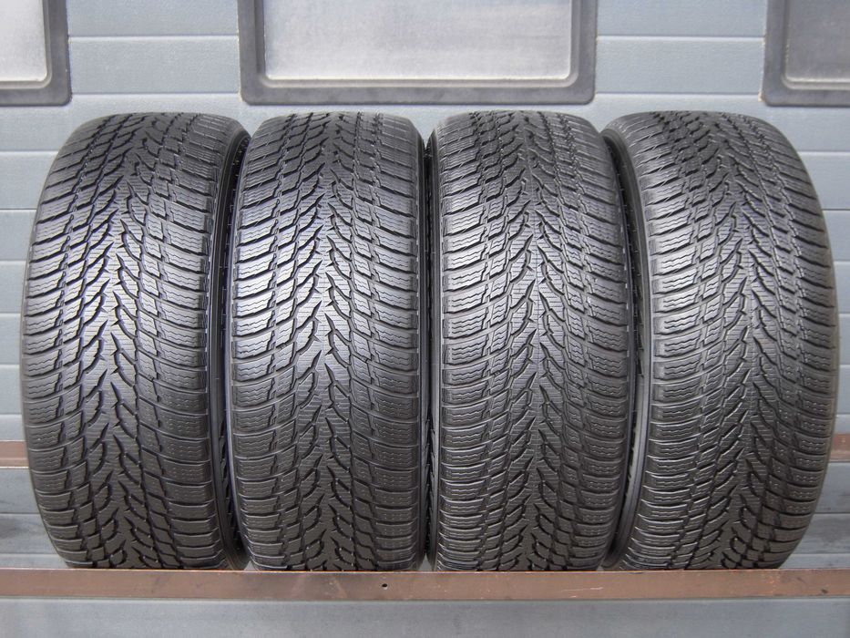 4x Opony zimowe NOKIAN SNOWPROOF 1 225/55R17 101V XL RANT 23r B.Ładne