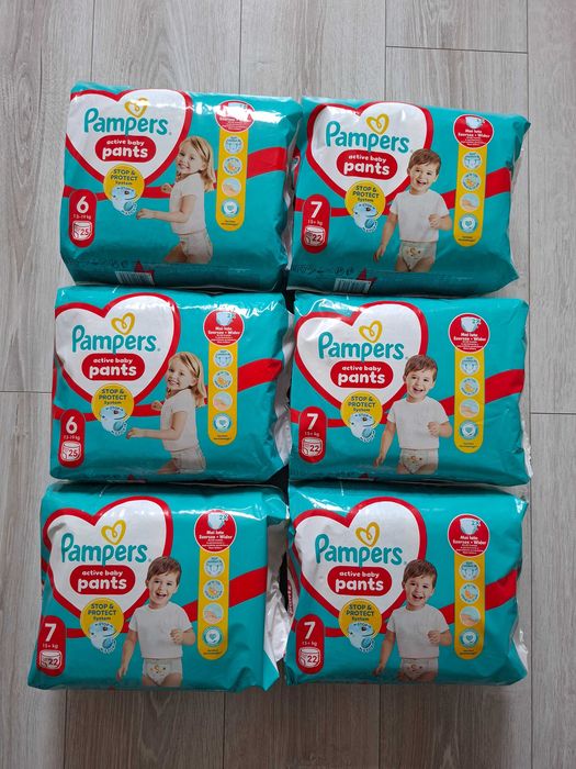 Sprzedam pieluchomajtki Pampers Pants roz. 6 i 7