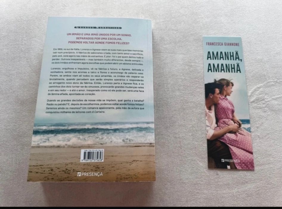 Livro Amanhã Amanhã de Francisca Giannone
