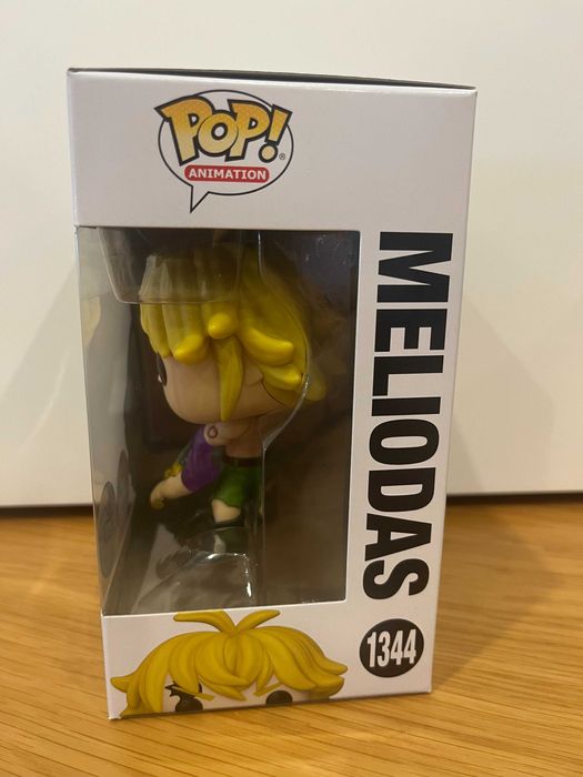 Vendo Funko POP! - Meliodas Chase #1344 (The Seven Deadly Sins) novo e com protetor incluído