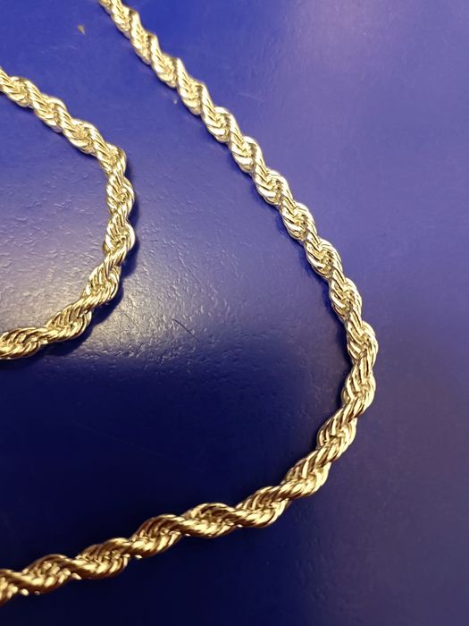 Łańcuszek 60 cm i bransoletka 20 cm prezent upominek drobiazg święta