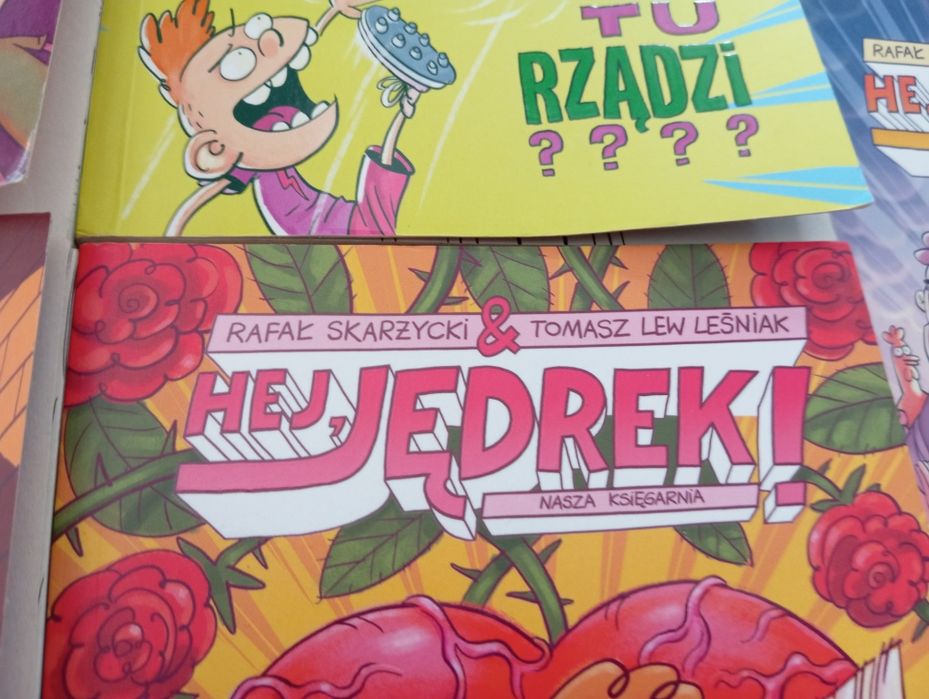 Cała seria Hej Jędrek , 7 książek