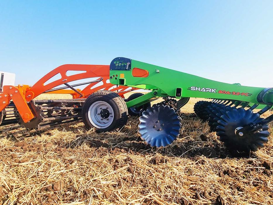 Борона дискова БДА-Шарк-3,2 двойний коток АРК-Груп(дискатор,лущильник)