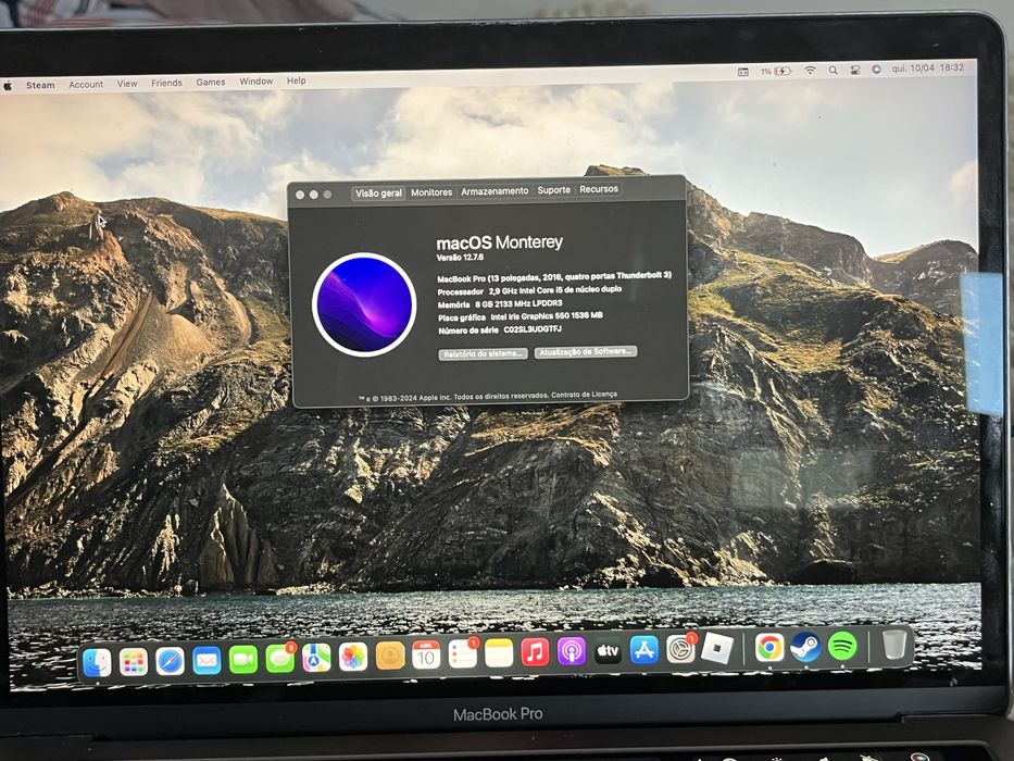 Macbook Pro i5 2016