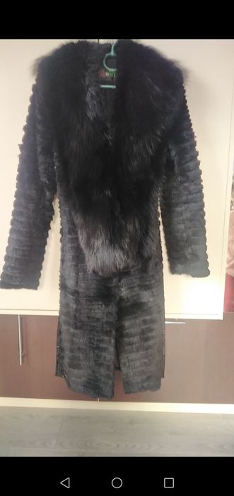 Шуба кролик, стрижений кролик