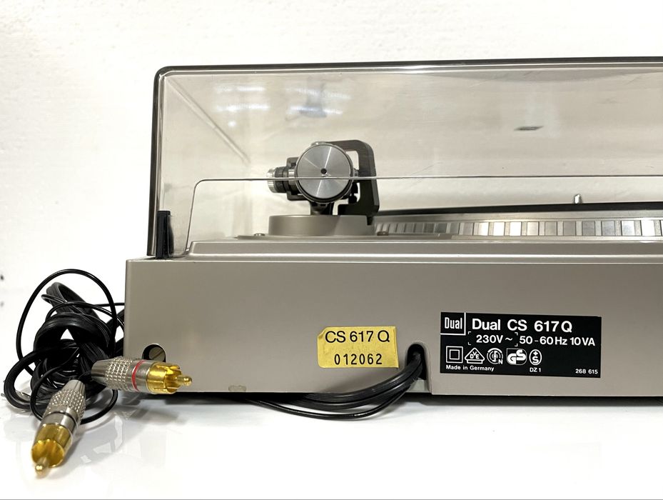 DUAL CS 617Q Gramofon Półautomatyczny ULM Series Direct Drive Stereo Audio HiFi Turntable