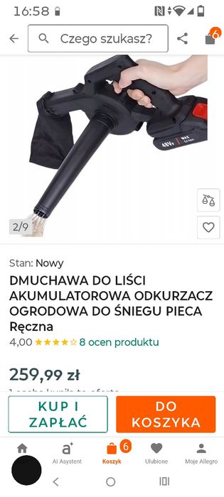 Wysyłka Gratis Nowa dmuchawa do grilla odkurzacz do lisci