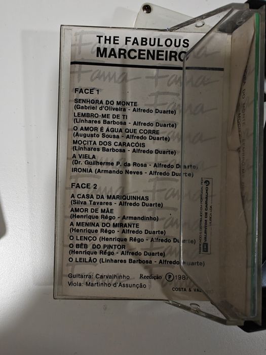 Cassete The Fabulous Marceneiro