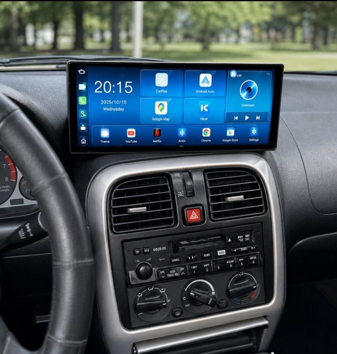 Великий Android-екран в авто Imagebon W70 11.4” 6/128 ГБ CarPlay + 2 камери (відеореєстратор)