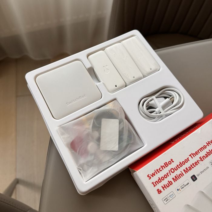 SwitchBot Indoor/Outdoor Thermo-Hygrometer Смарт термометр гігрометр hub хаб matter датчик вологості та температури