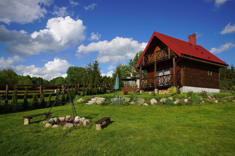 Całoroczny Domek  nad jeziorem Dadaj