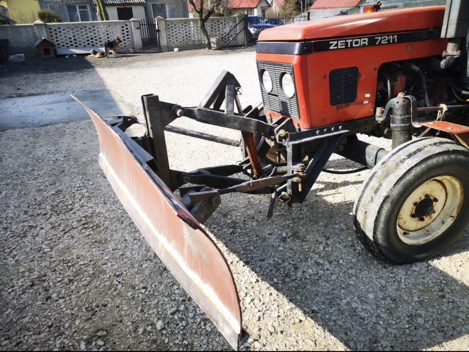 Pług do śniegu Zetor 7211 Kazimierzówka • OLX.pl
