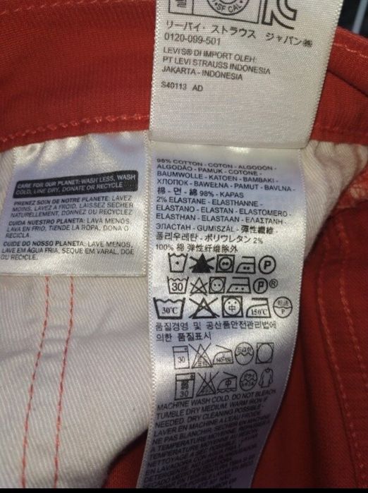 LEVIS Jeans р.M-L джинси