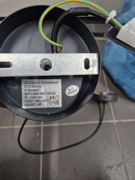 Oświetlenie lampy wiszące