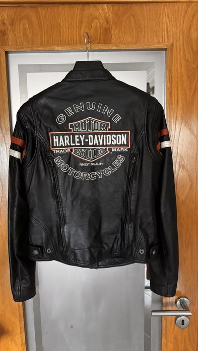 Blusão Harley Davidson S Senhora – Couro Genuíno -Como Novo