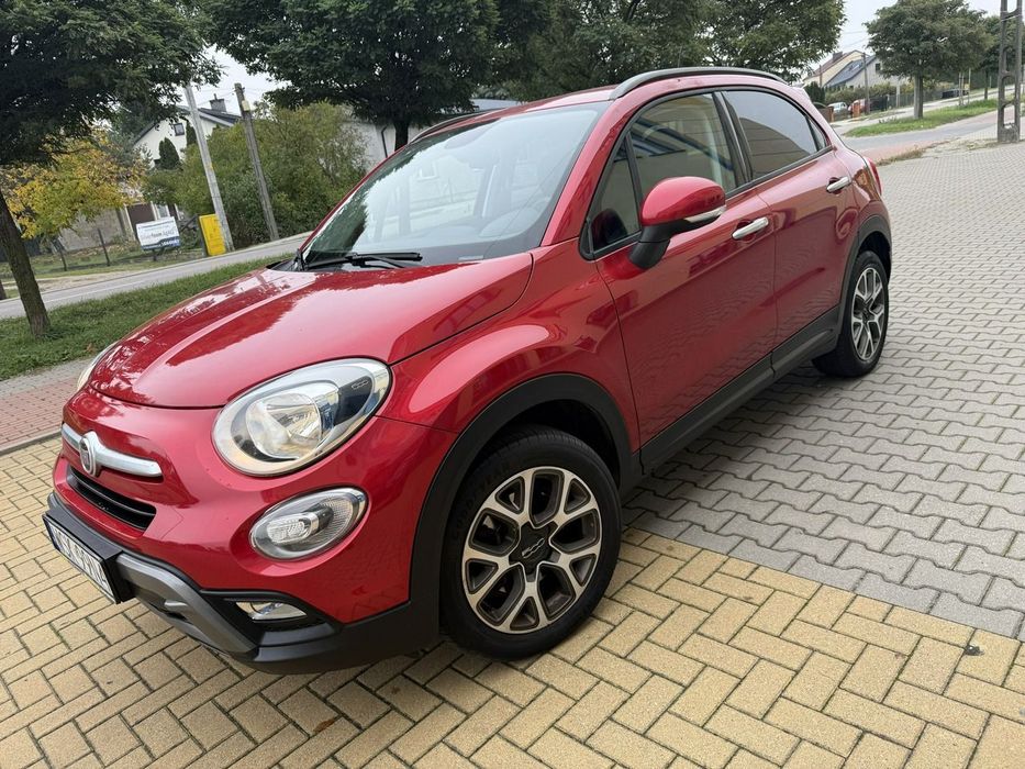 Fiat 500X Fiat 500X 1.4T 2017r Climatronic Nawigacja Alufelgi Serwis Key Less Go