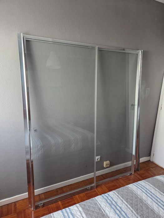 Porta duche linear 160cm.