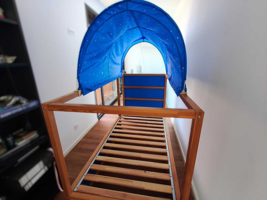 Cama reversível criança - Ikea KURA - 90x200cm