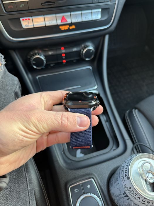 Apple Watch Ultra 2 gen 49 mm Naturalny Tytan Pasek Ocean + case