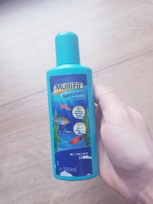 Preparat do uzdatniania wody do akwarium Multi Fit  Baktistart 100ml